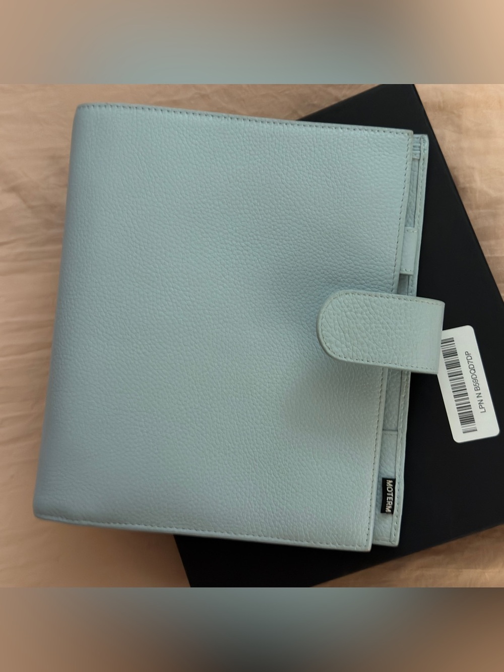 Moterm A5 Luxe Rings Planner in Light Blue